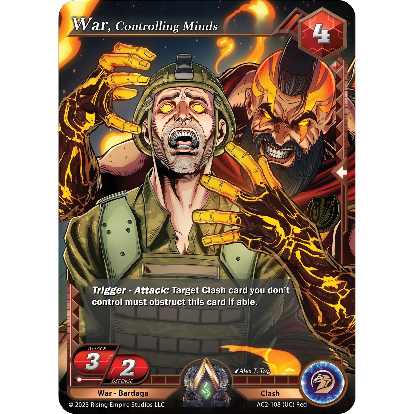 Image for War, Controlling Minds (AC2-108) (AC2) - Alpha Clash