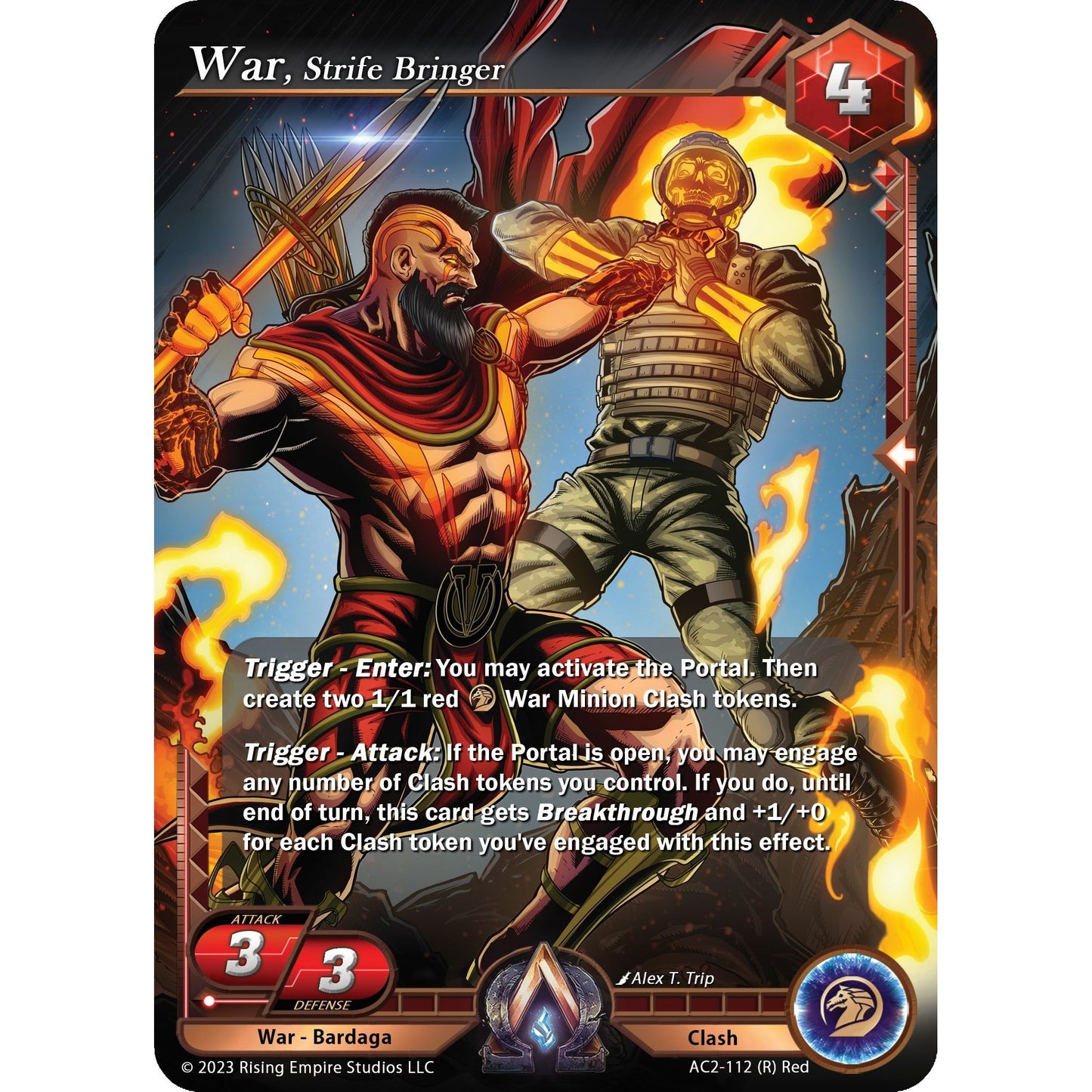 Image for War, Strife Bringer (AC2-112) (AC2) - Alpha Clash