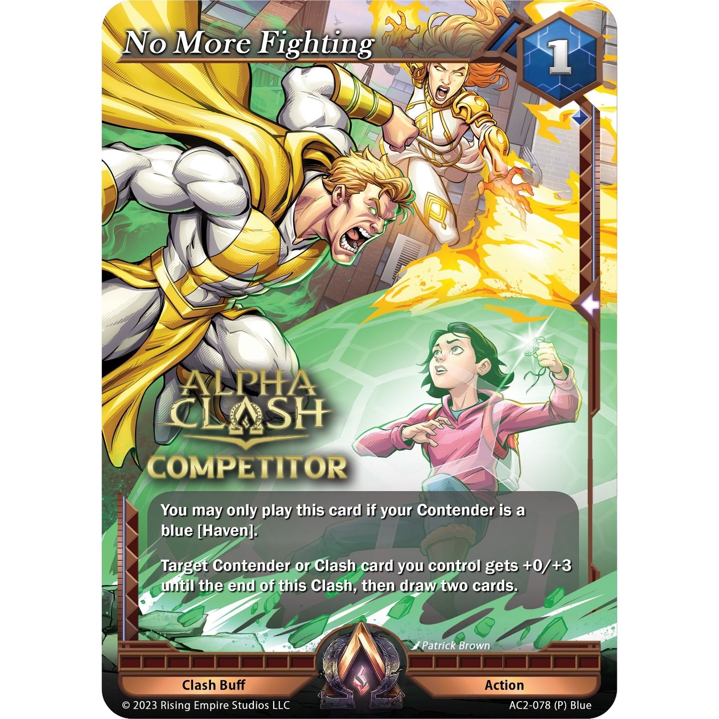 Image for No More Fighting (Competitor) (AC2-078) (AC2) - Alpha Clash