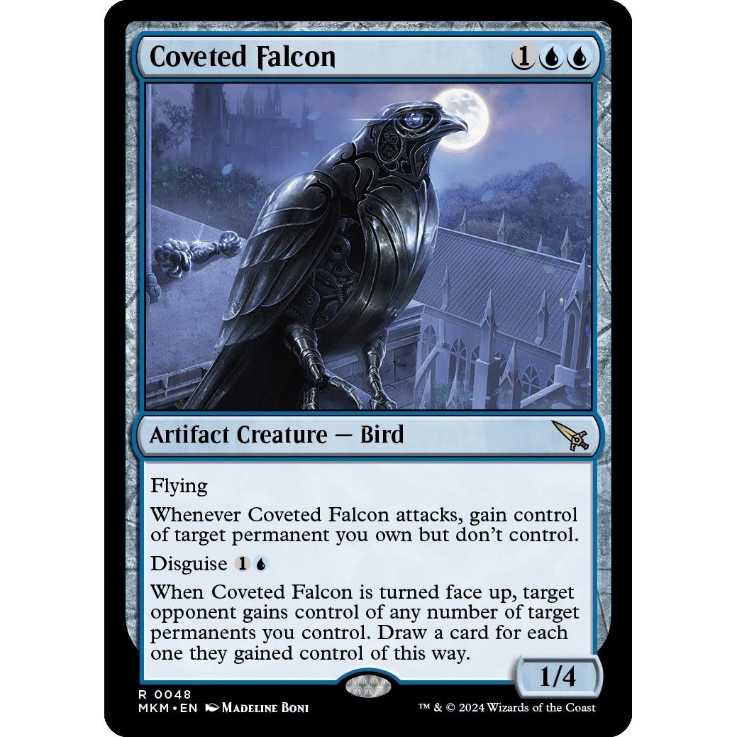 Image for Coveted Falcon (48) (MKM) - Magic: The Gathering