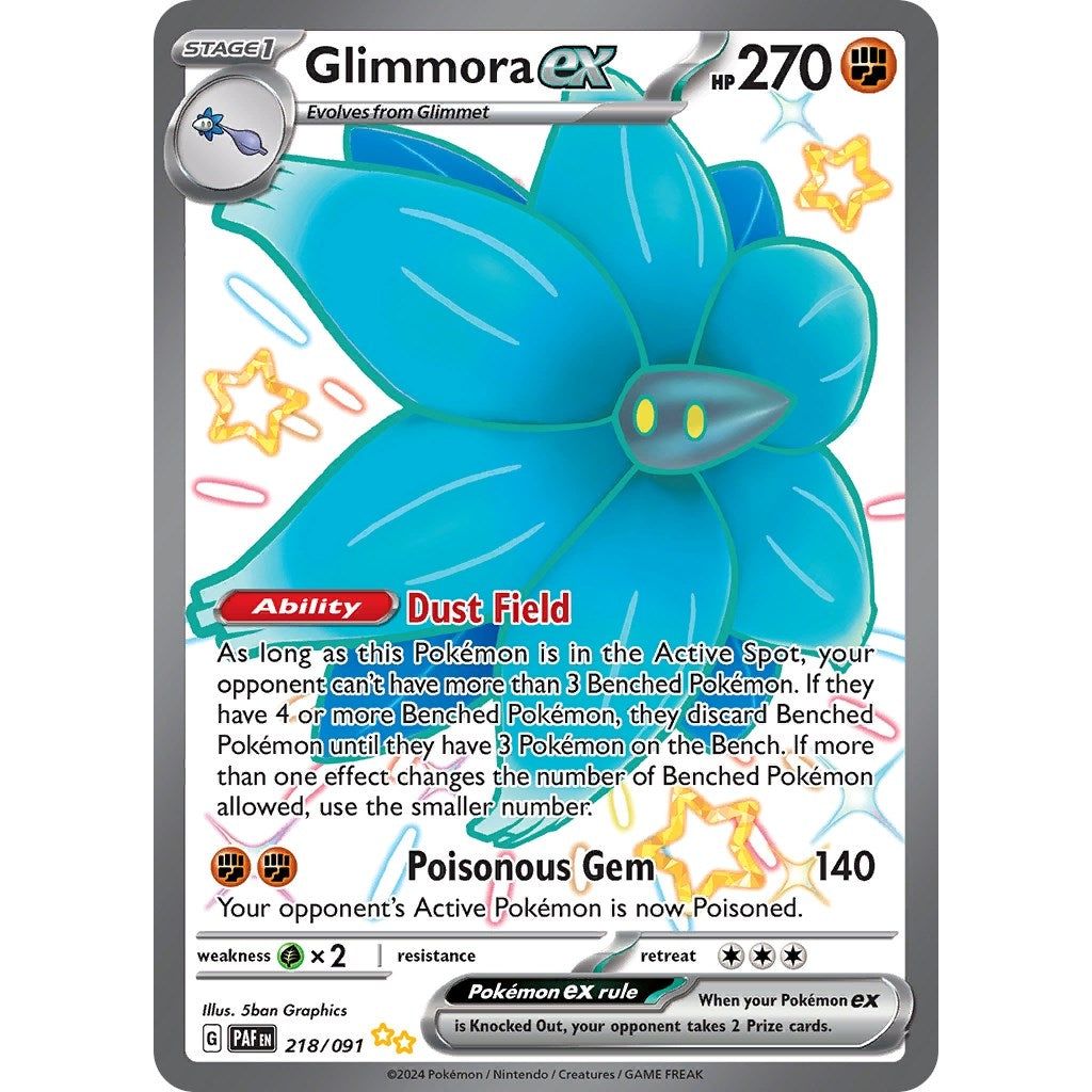 Image for Glimmora ex (218/091) (PAF) - Pokemon
