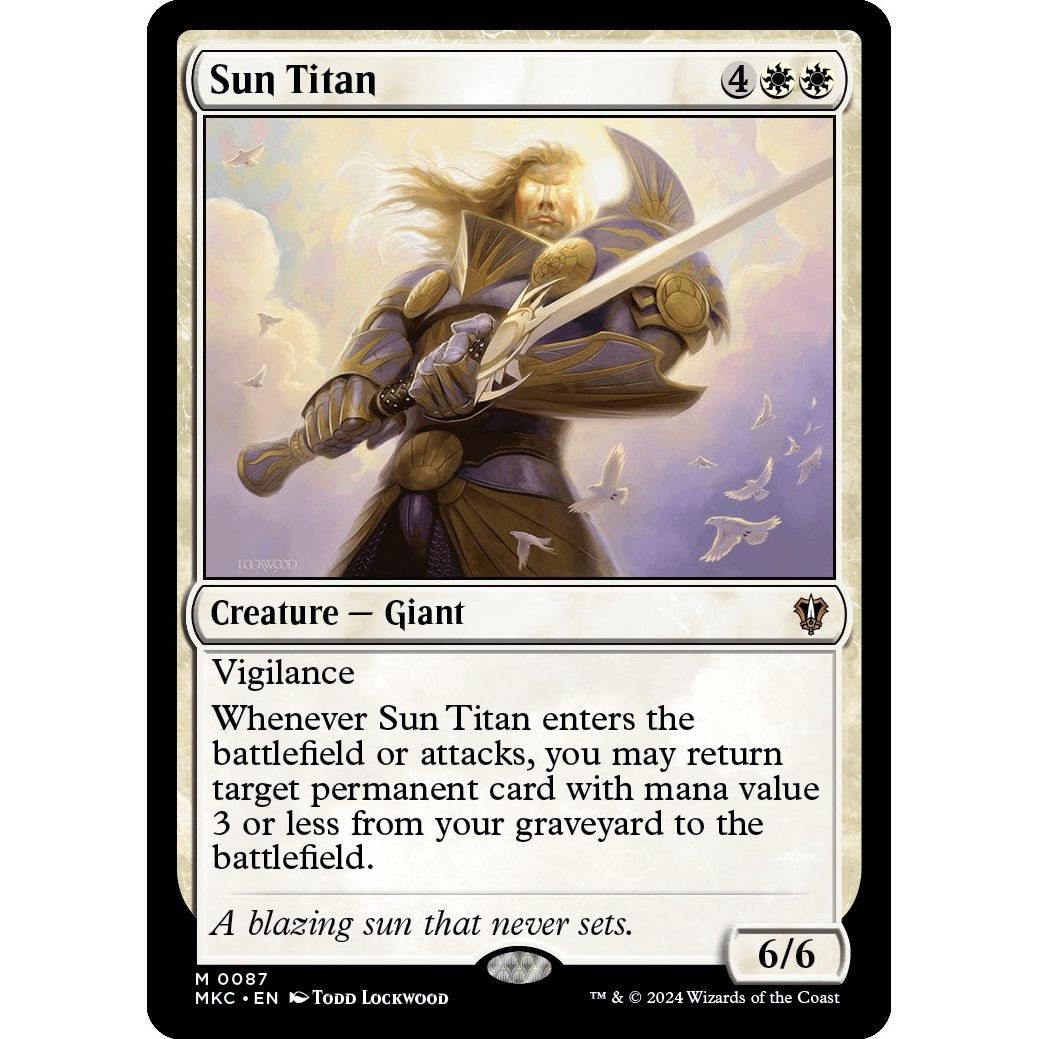 Image for Sun Titan (87) (MKC) - Magic: The Gathering