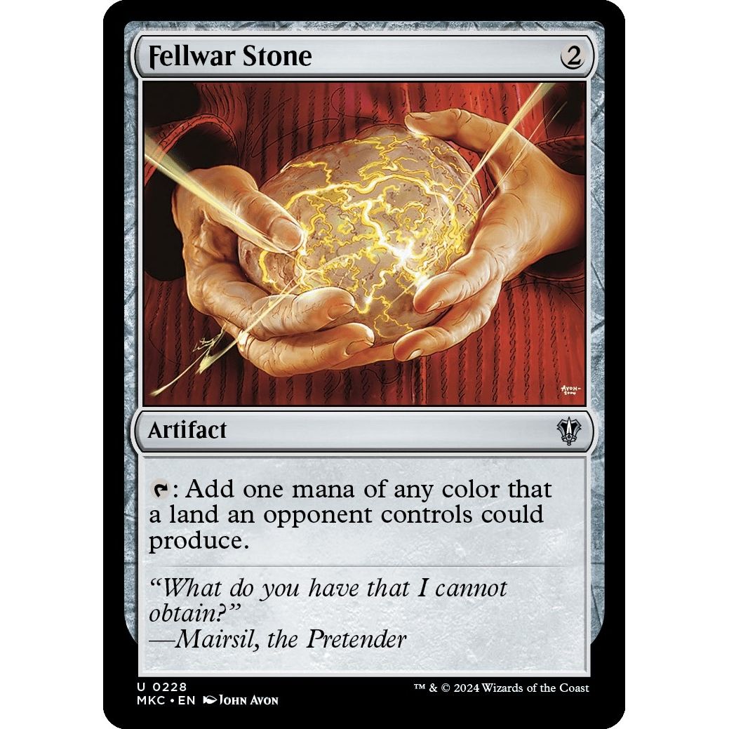 Image for Fellwar Stone (228) (MKC) - Magic: The Gathering
