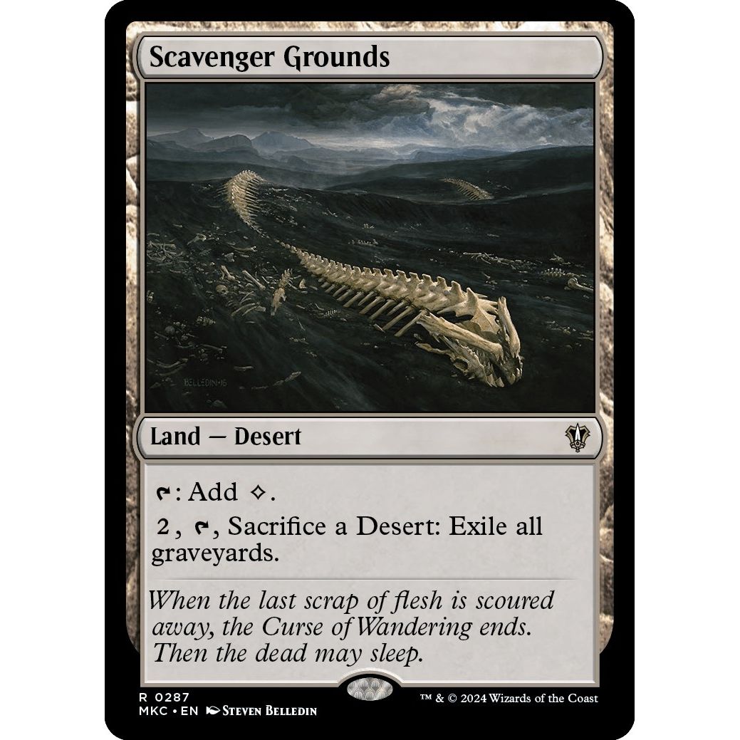 Image for Scavenger Grounds (287) (MKC) - Magic: The Gathering