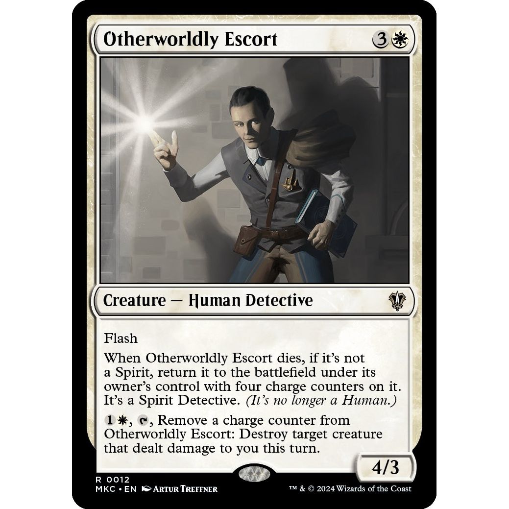 Image for Otherworldly Escort (12) (MKC) - Magic: The Gathering