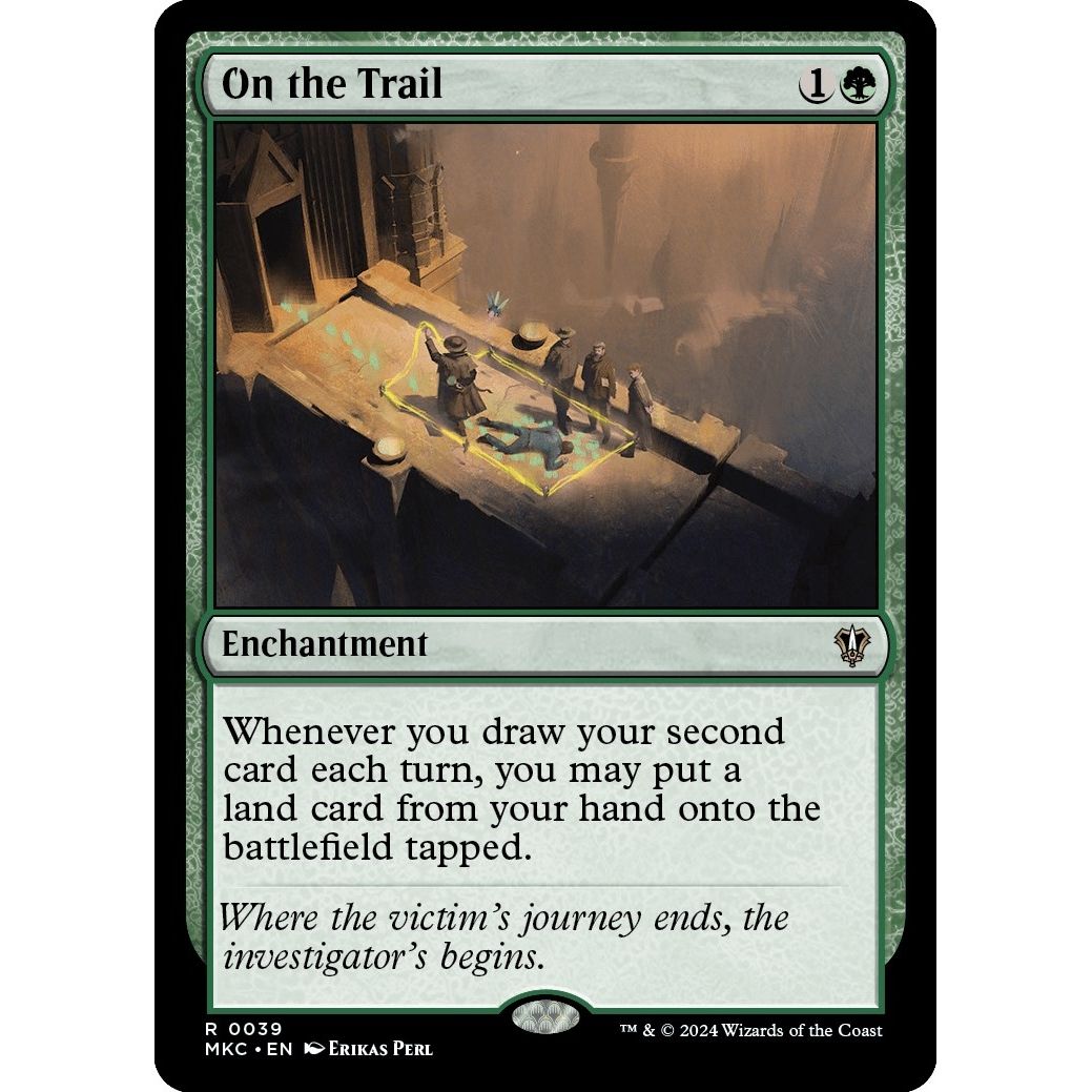 Image for On the Trail (39) (MKC) - Magic: The Gathering