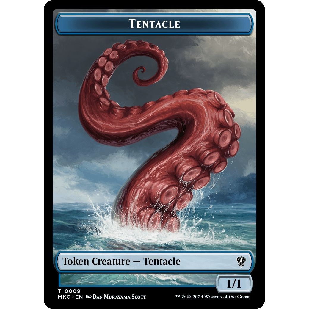 Image for Tentacle // Koma's Coil Double-Sided Token (9 // 7) (MKC) - Magic: The Gathering
