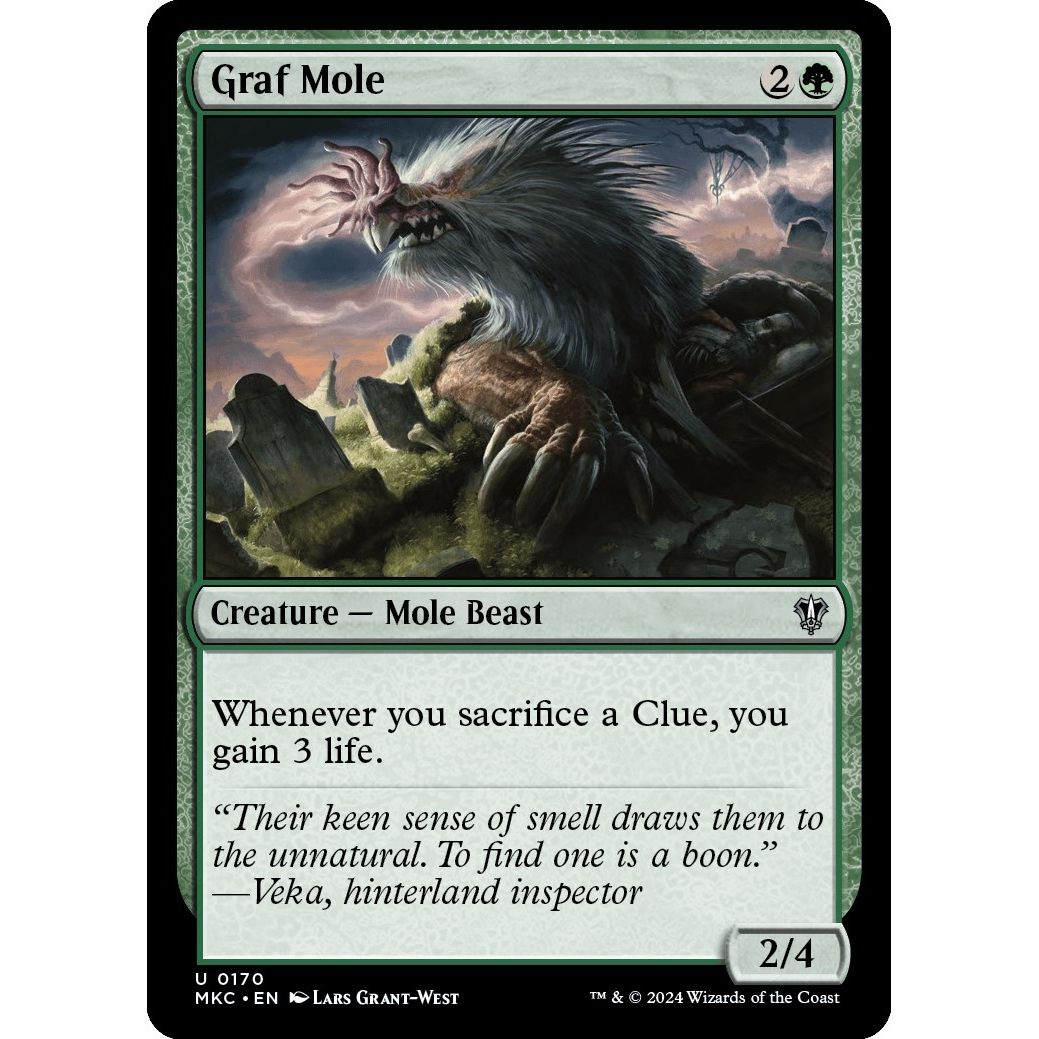 Image for Graf Mole (170) (MKC) - Magic: The Gathering