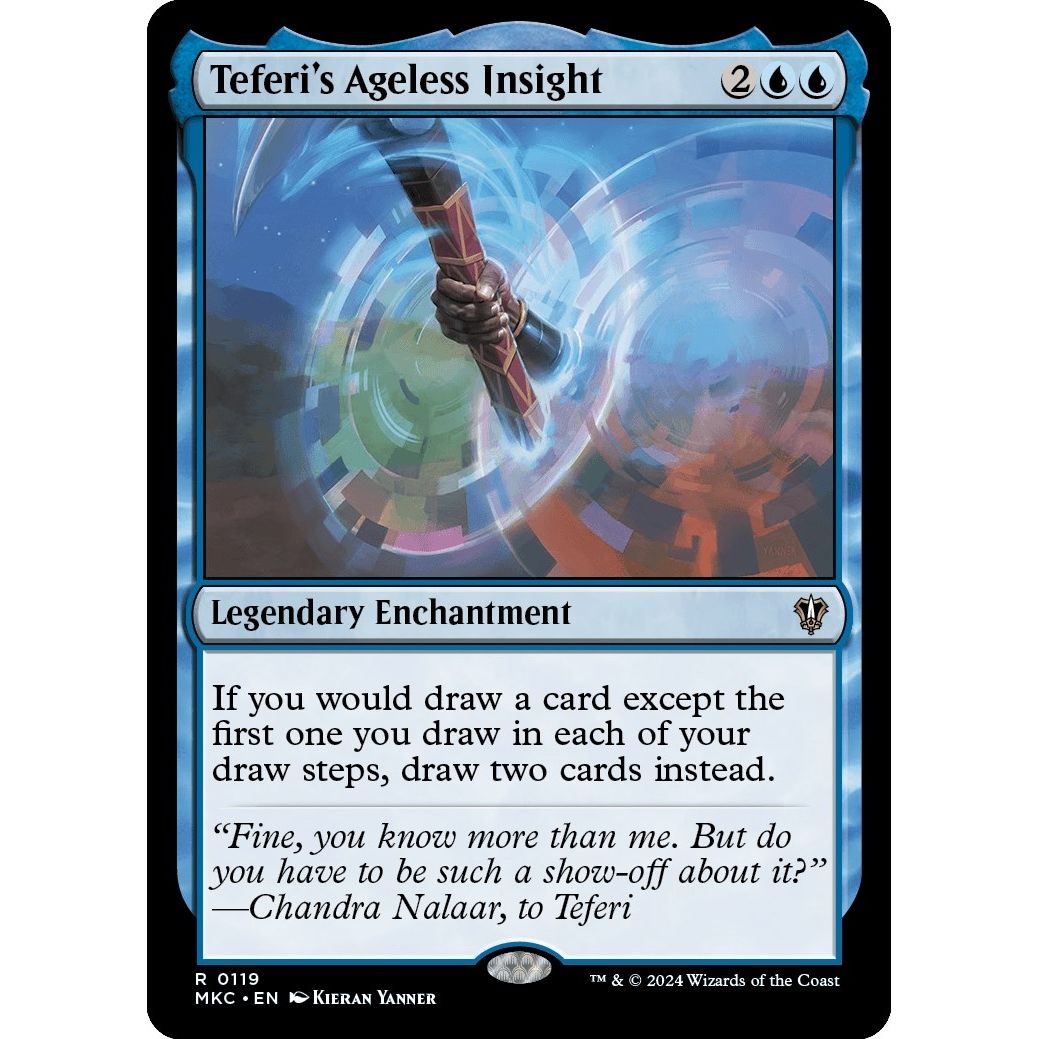 Image for Teferi's Ageless Insight (119) (MKC) - Magic: The Gathering