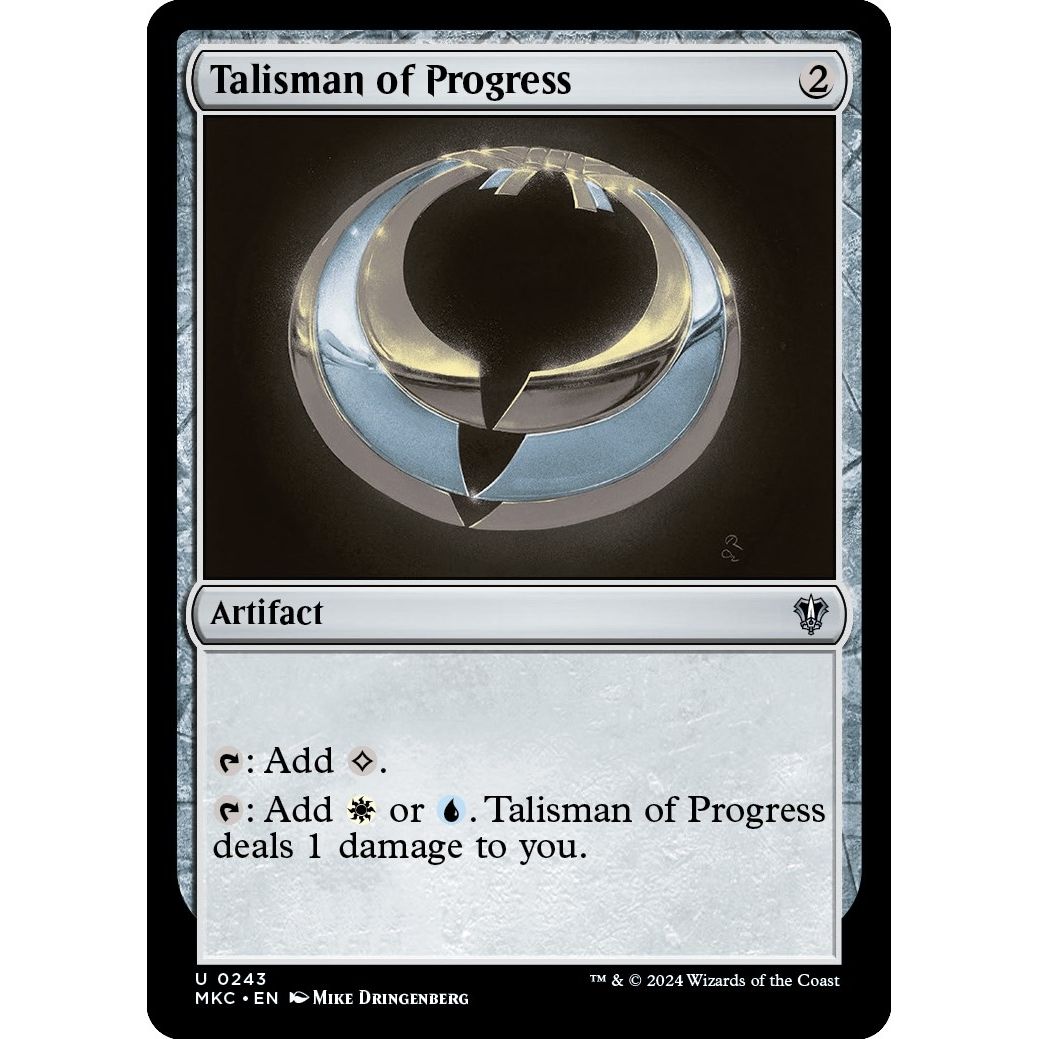 Image for Talisman of Progress (243) (MKC) - Magic: The Gathering