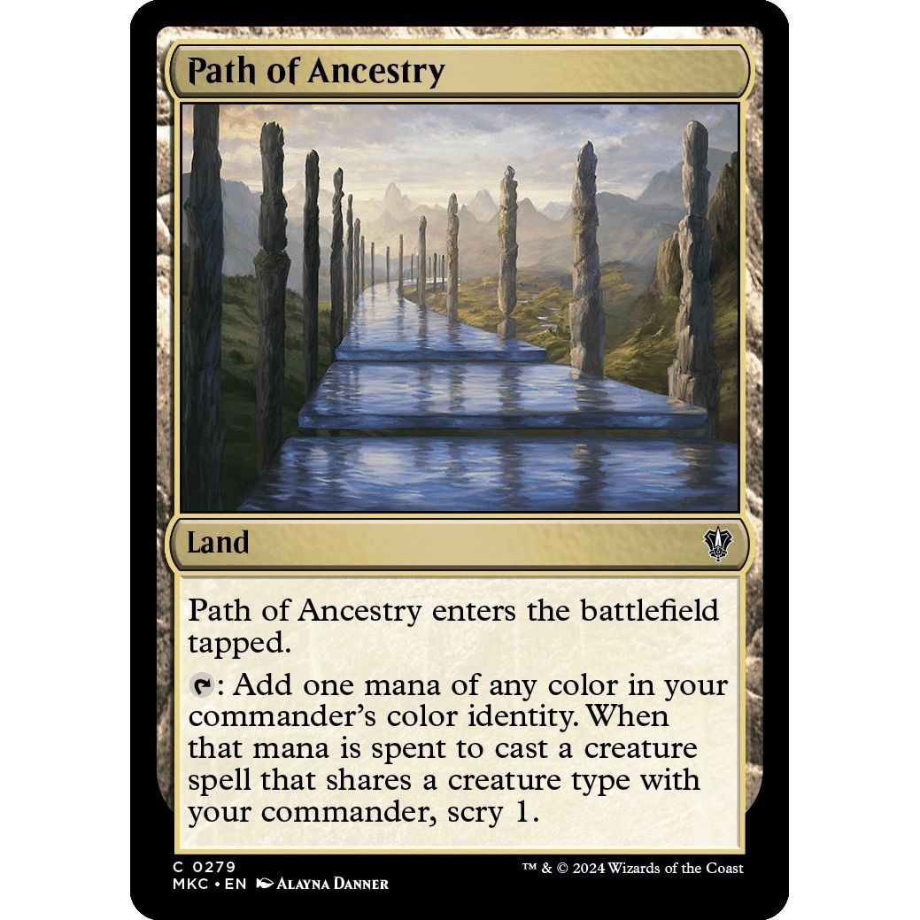 Image for Path of Ancestry (279) (MKC) - Magic: The Gathering