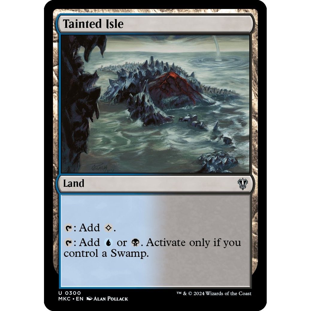 Image for Tainted Isle (300) (MKC) - Magic: The Gathering