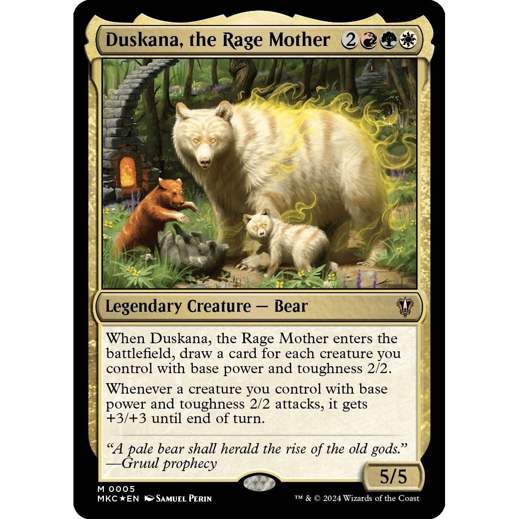 Image for Duskana, the Rage Mother (5) (MKC) - Magic: The Gathering