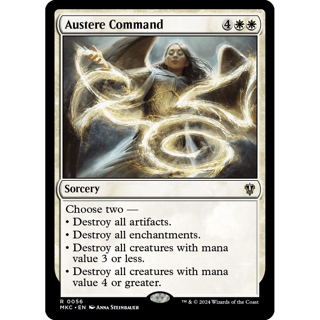 Image for Austere Command (56) (MKC) - Magic: The Gathering