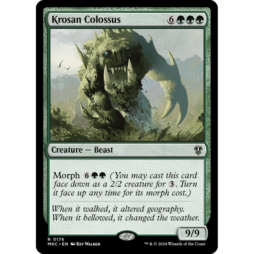 Image for Krosan Colossus (176) (MKC) - Magic: The Gathering