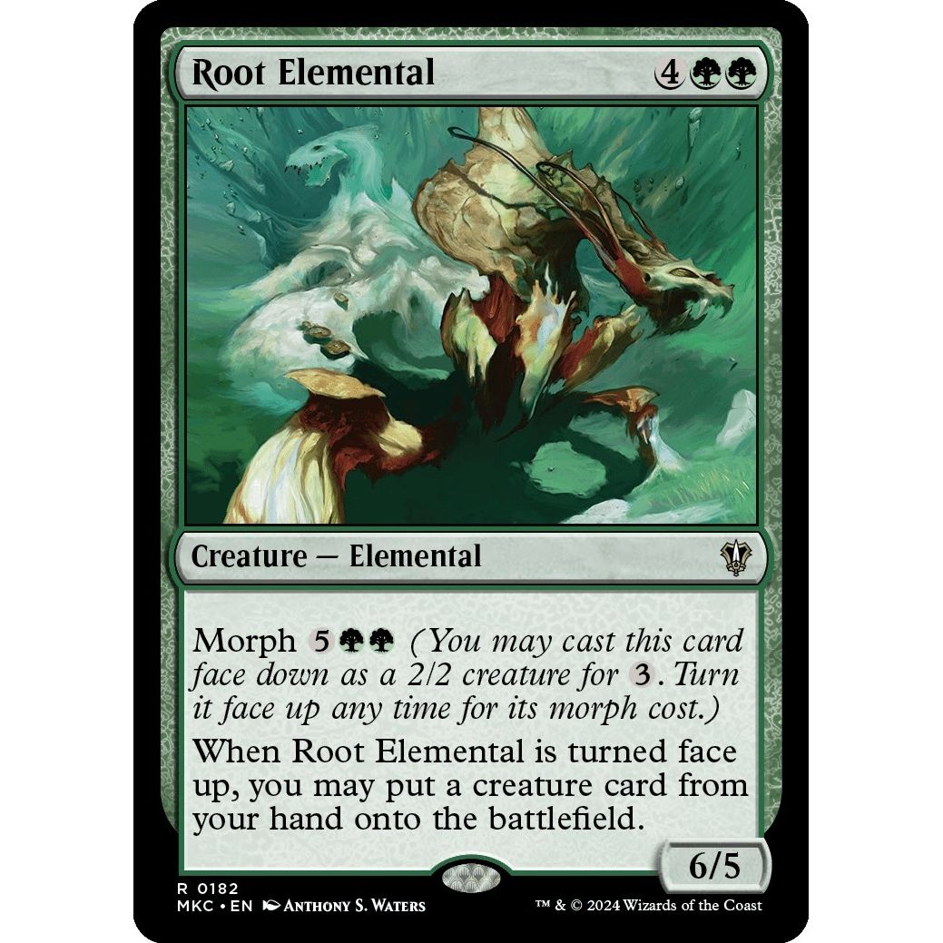Image for Root Elemental (182) (MKC) - Magic: The Gathering