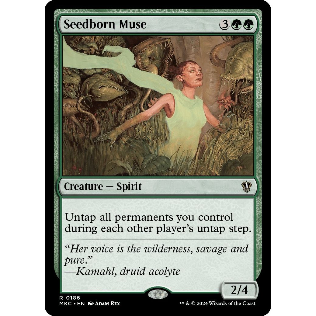 Image for Seedborn Muse (186) (MKC) - Magic: The Gathering