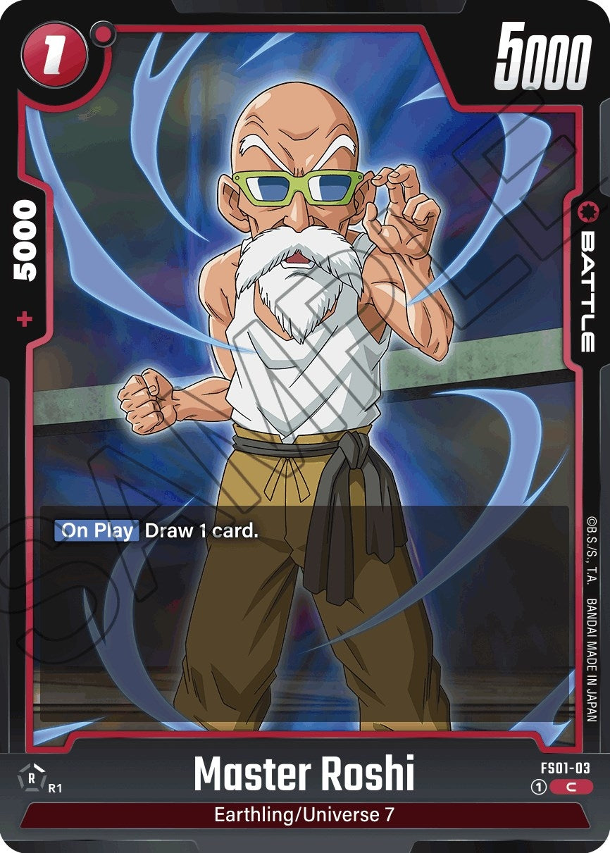 Image for Master Roshi (FS01-03) (FS01) - Dragon Ball Super: Fusion World