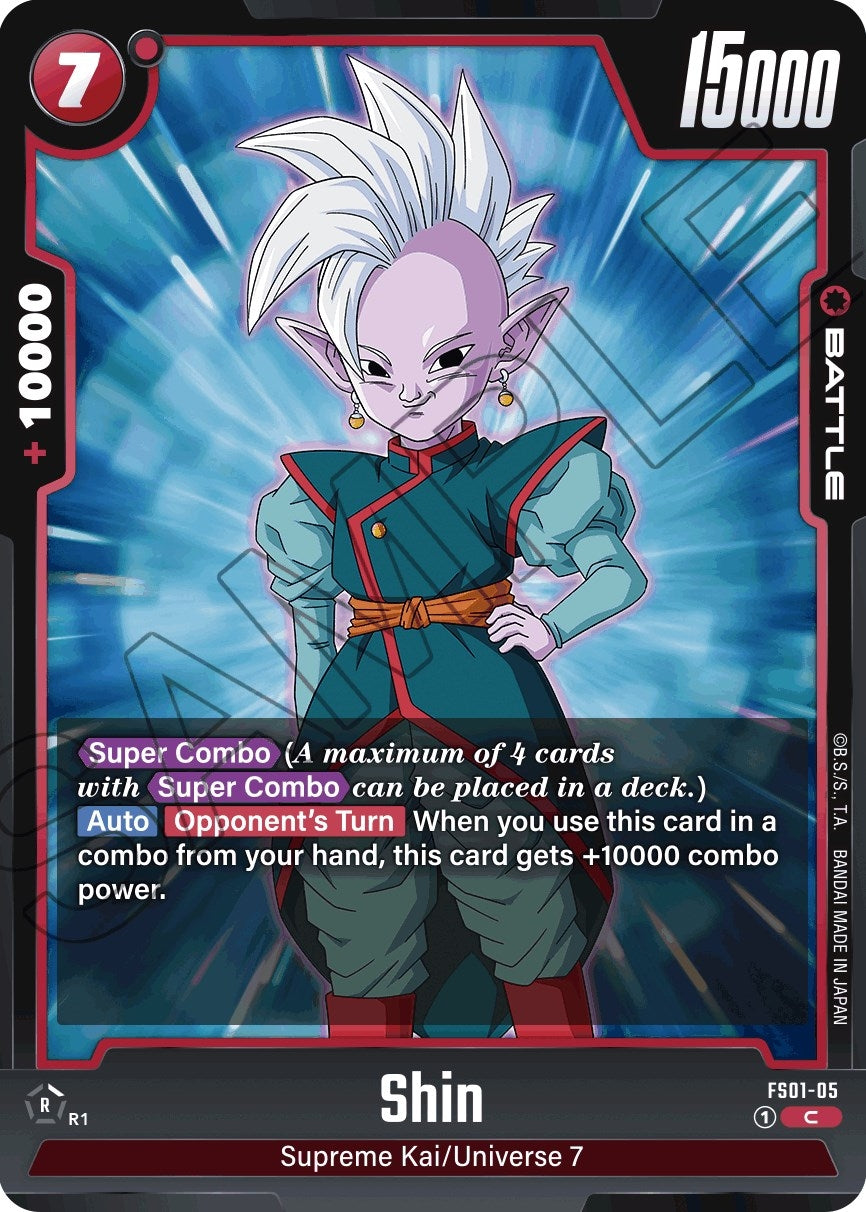 Image for Shin (FS01-05) (FS01) - Dragon Ball Super: Fusion World