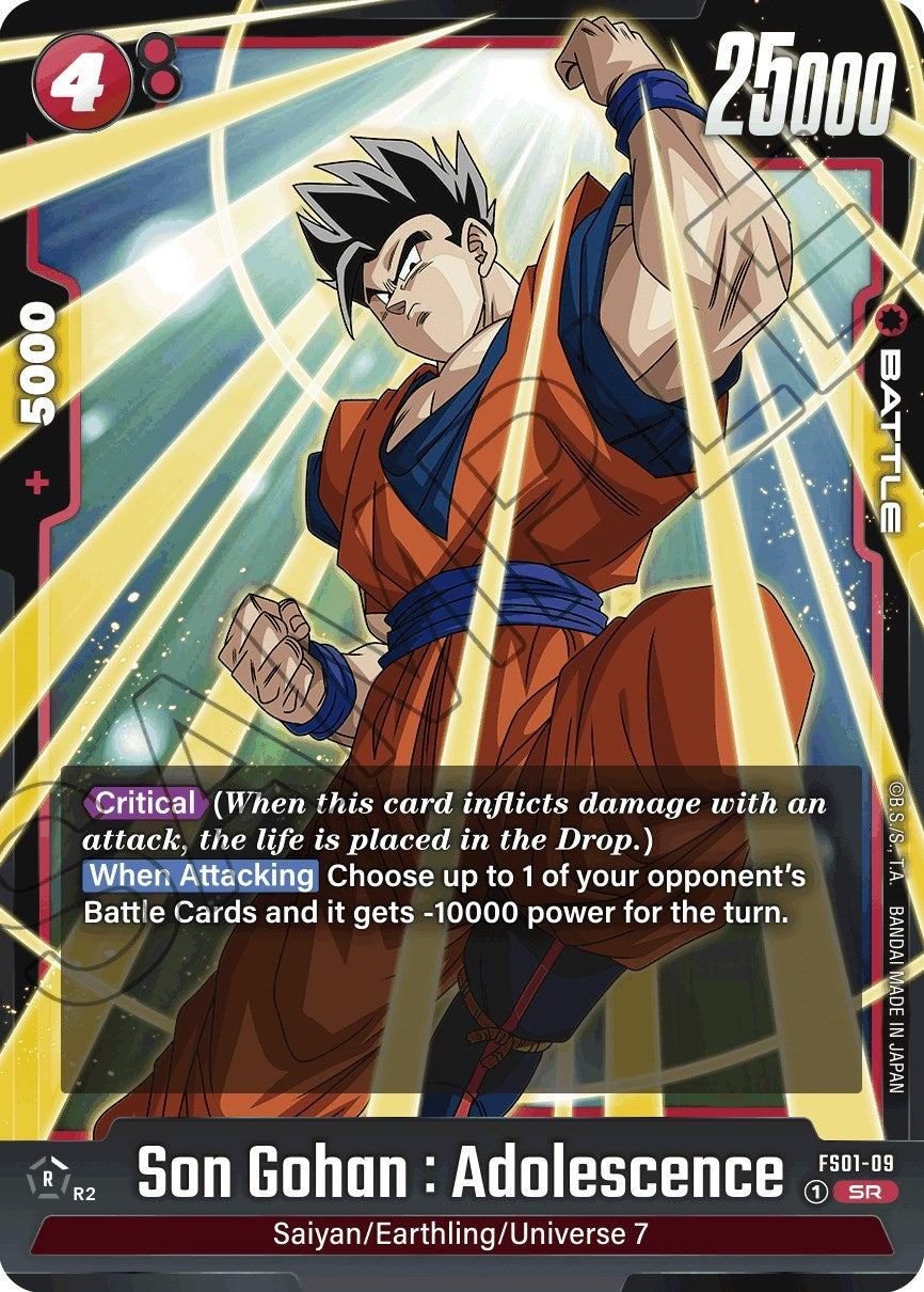 Image for Son Gohan : Adolescence (FS01-09) (FS01) - Dragon Ball Super: Fusion World