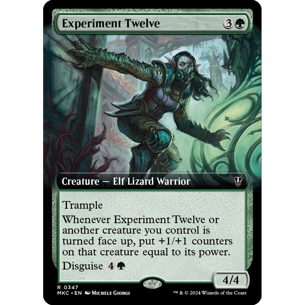 Image for Experiment Twelve (Extended Art) (347) (MKC) - Magic: The Gathering