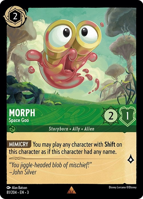 Image for Morph - Space Goo (81/204) (3) - Disney Lorcana