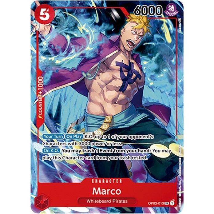 Image for Marco (Japanese 1st Anniversary Set) (OP03-013) (OP-PR) - One Piece Card Game