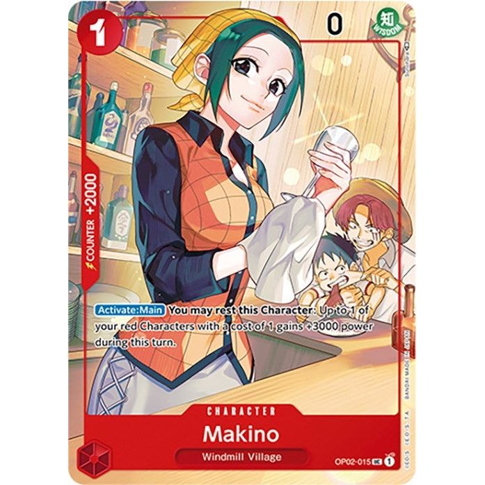 Image for Makino (Japanese 1st Anniversary Set) (OP02-015) (OP-PR) - One Piece Card Game