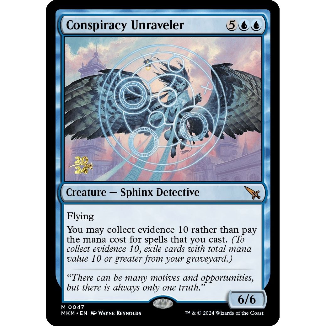 Image for Conspiracy Unraveler (47) (PRE) - Magic: The Gathering