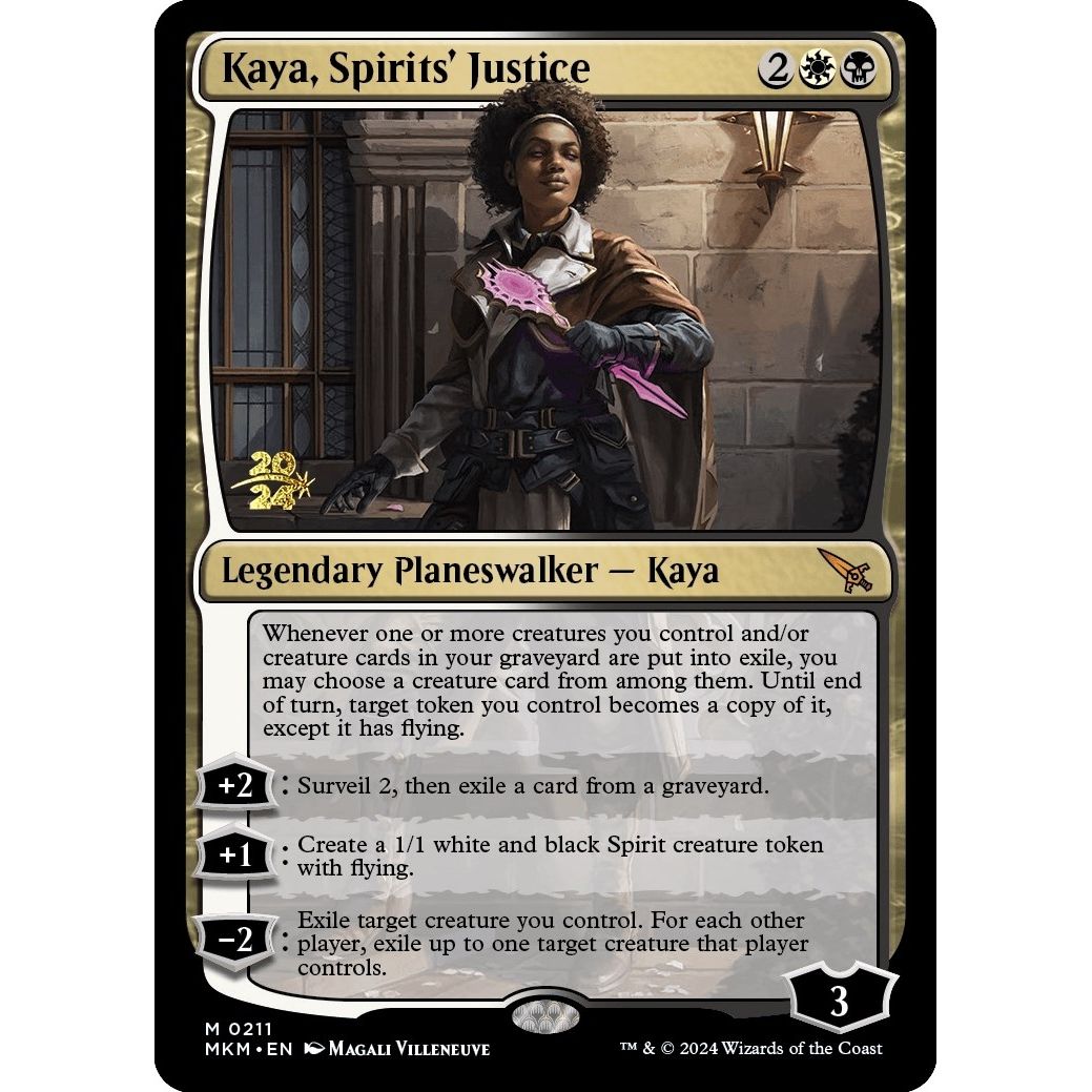 Image for Kaya, Spirits' Justice (211) (PRE) - Magic: The Gathering