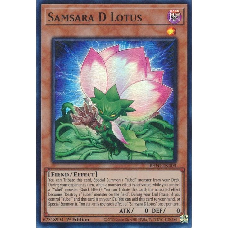 Image for Samsara D Lotus (PHNI-EN003) (PHNI) - YuGiOh
