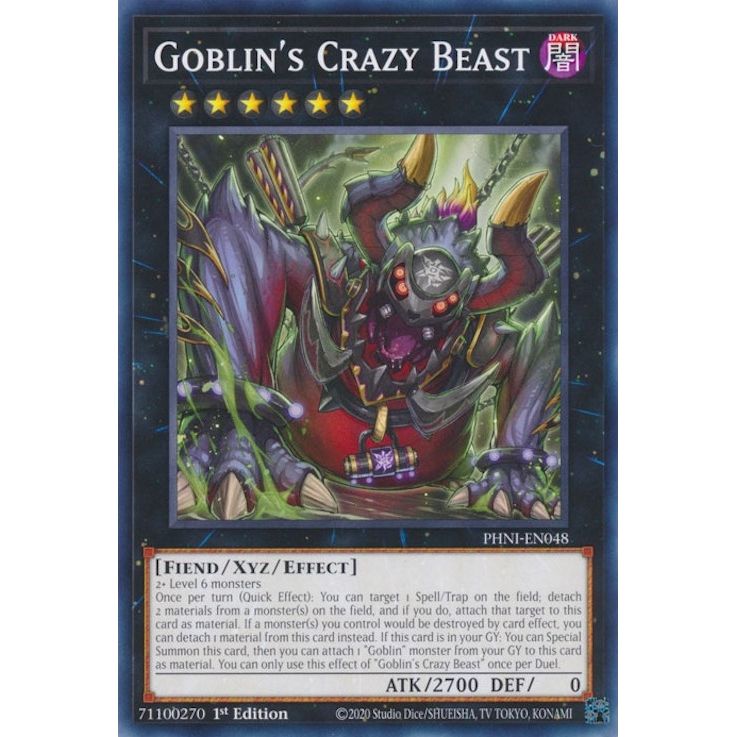 Image for Goblin's Crazy Beast (PHNI-EN048) (PHNI) - YuGiOh