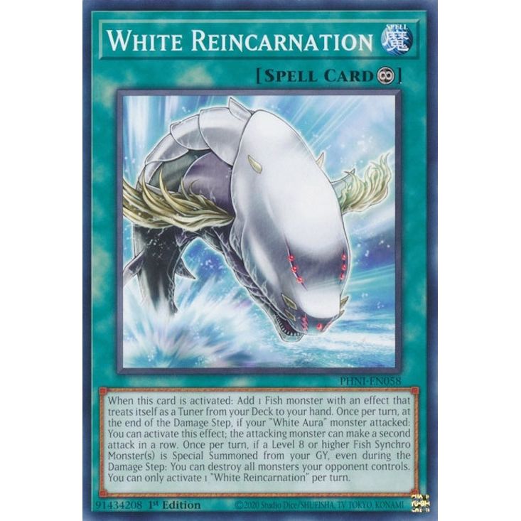 Image for White Reincarnation (PHNI-EN058) (PHNI) - YuGiOh