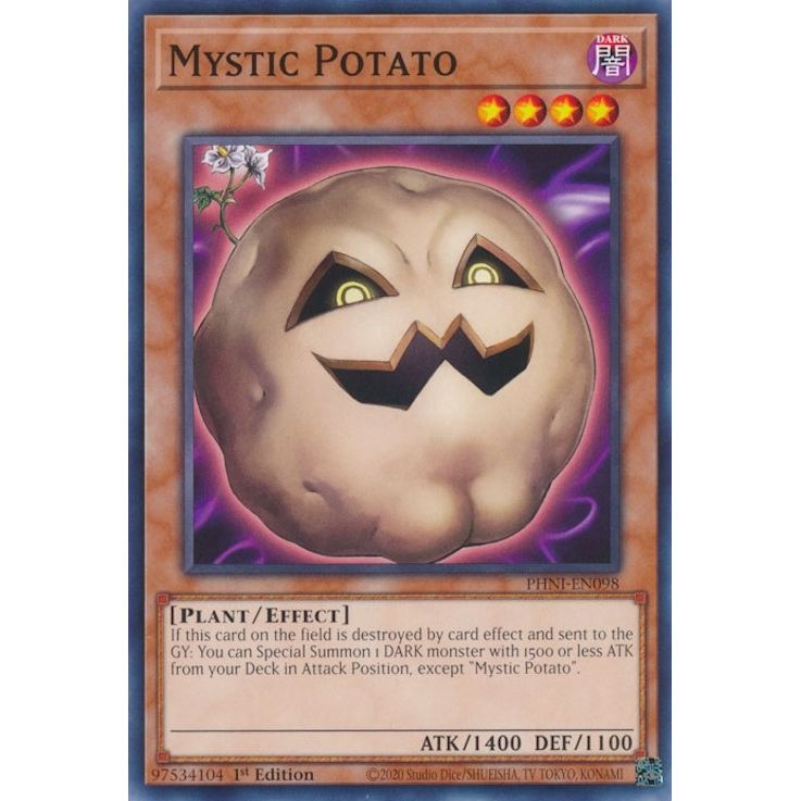 Image for Mystic Potato (PHNI-EN098) (PHNI) - YuGiOh