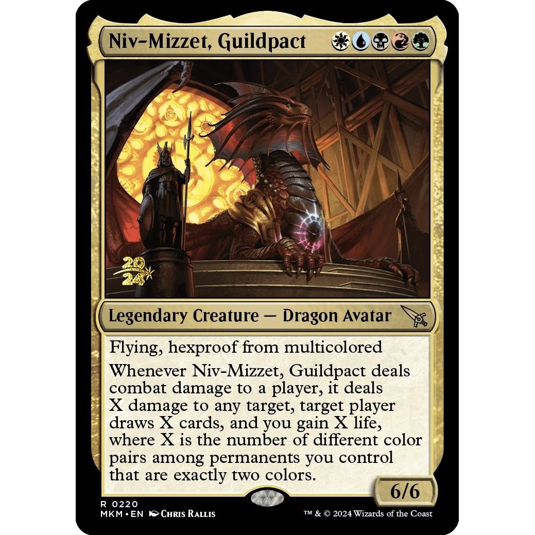 Image for Niv-Mizzet, Guildpact (220) (PRE) - Magic: The Gathering
