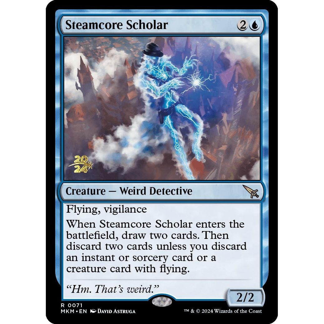 Image for Steamcore Scholar (71) (PRE) - Magic: The Gathering