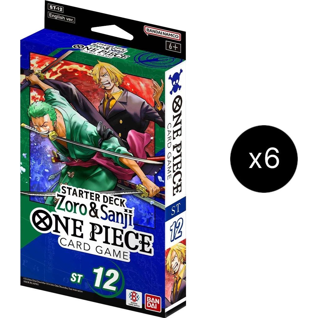 Image for Starter Deck 12: Zoro and Sanji Display - One Piece Card Game
