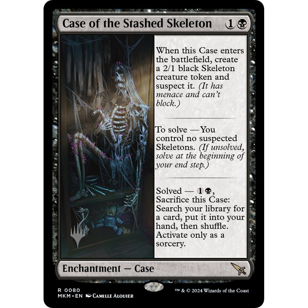 Image for Case of the Stashed Skeleton (80) (PPMKM) - Magic: The Gathering