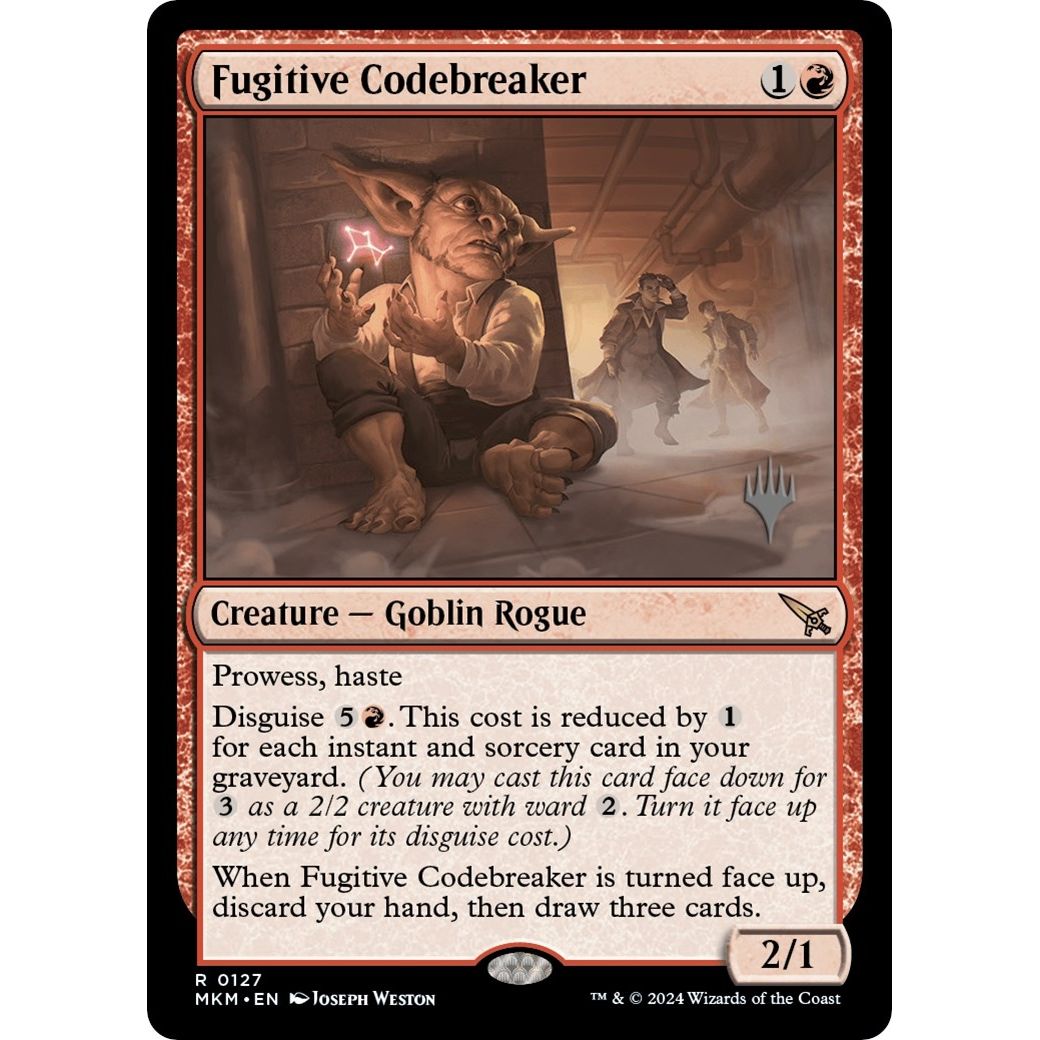 Image for Fugitive Codebreaker (127) (PPMKM) - Magic: The Gathering