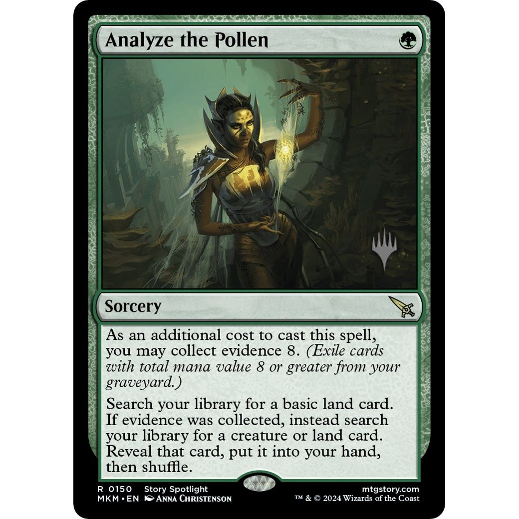 Image for Analyze the Pollen (150) (PPMKM) - Magic: The Gathering