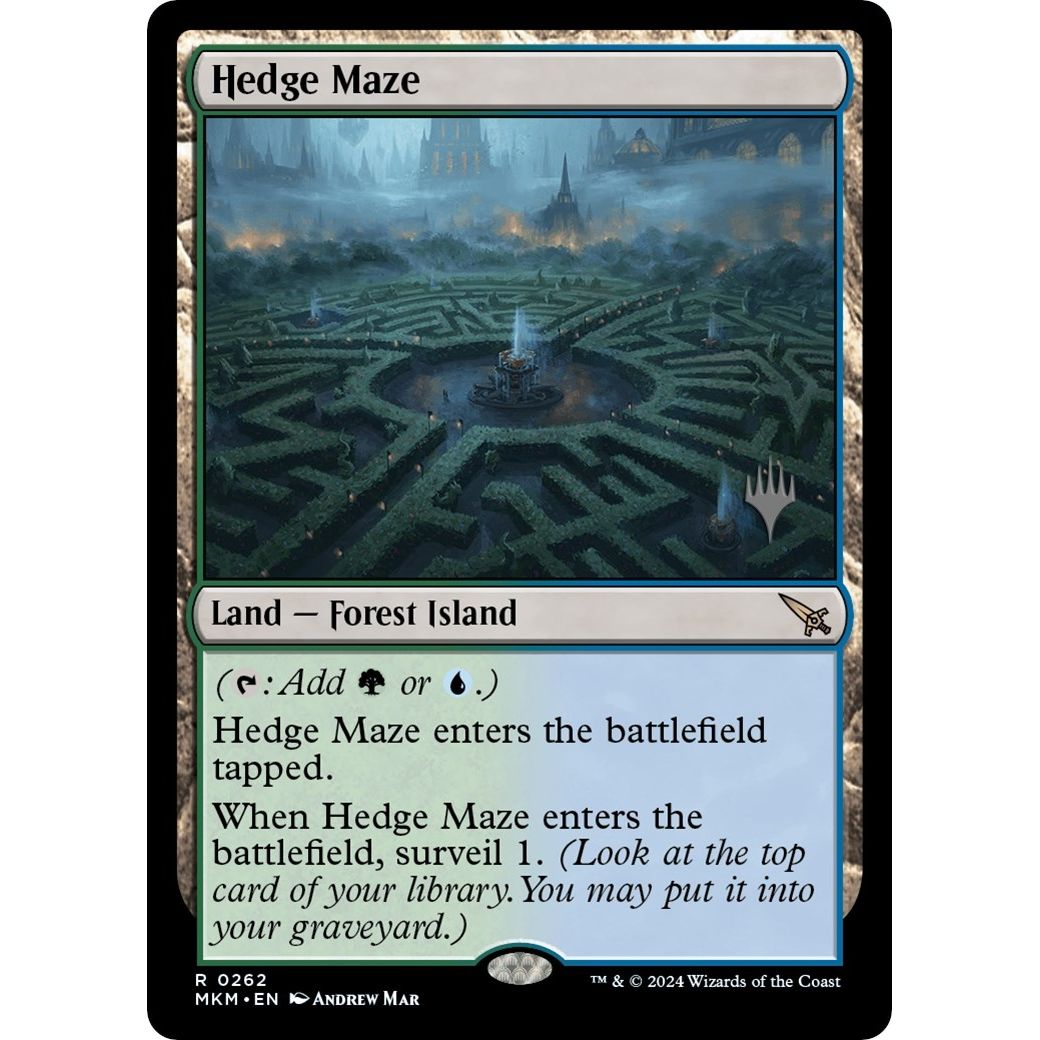 Image for Hedge Maze (262) (PPMKM) - Magic: The Gathering