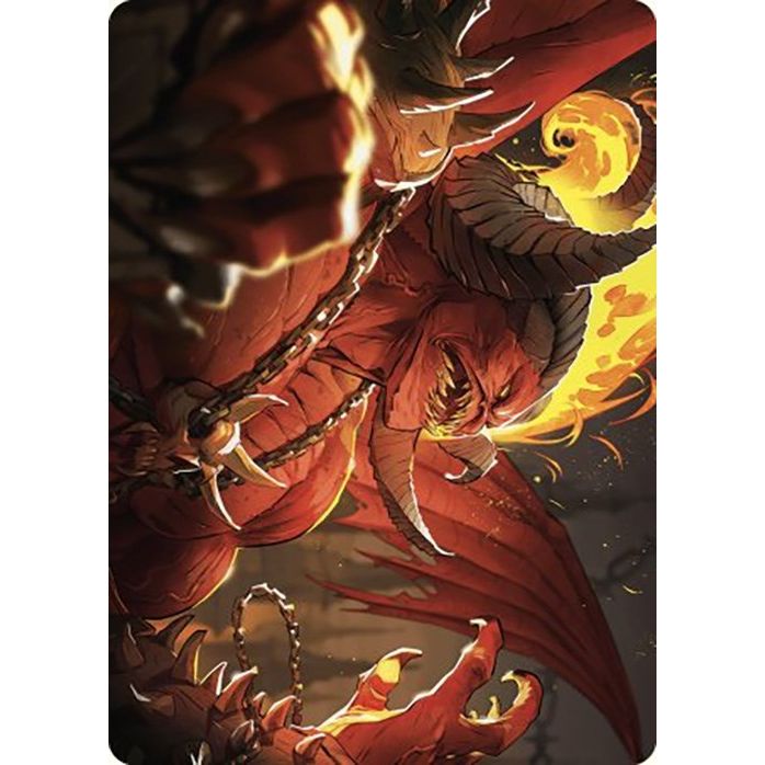 Image for Rakdos, Patron of Chaos Art Card (45/49) (45) (ASMKM) - Magic: The Gathering