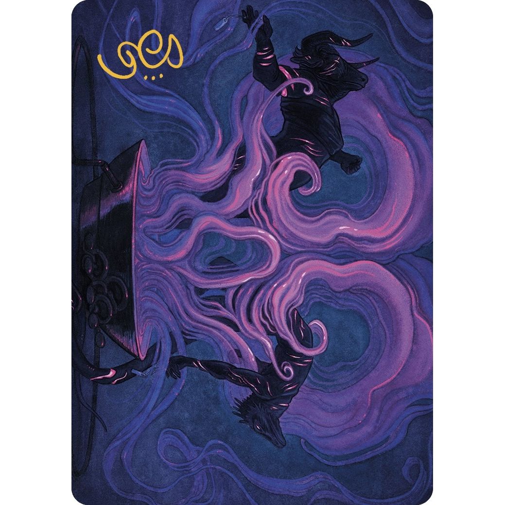 Image for Macabre Reconstruction Art Card (Gold-Stamped Signature) (9) (ASMKM) - Magic: The Gathering
