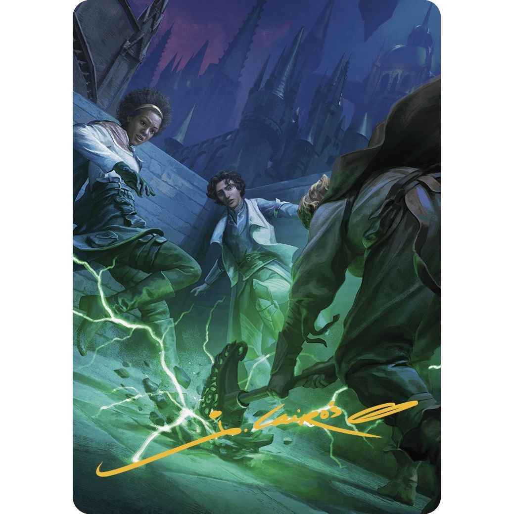 Image for Fanatical Strength Art Card (Gold-Stamped Signature) (32) (ASMKM) - Magic: The Gathering