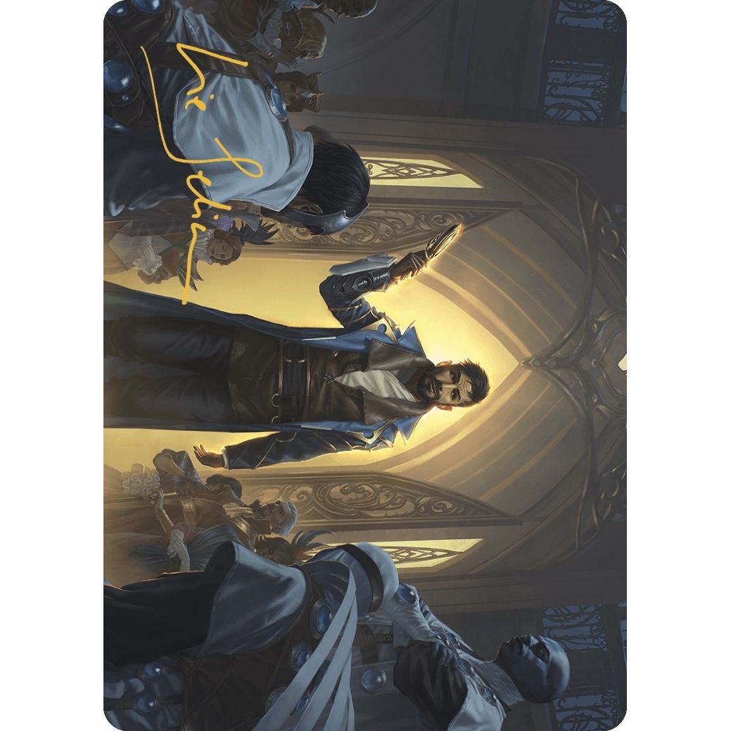 Image for Auspicious Arrival Art Card (Gold-Stamped Signature) (2) (ASMKM) - Magic: The Gathering
