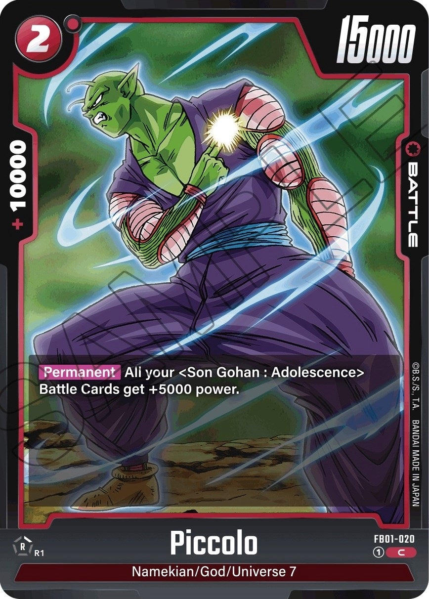 Image for Piccolo - FB01-020 (FB01-020) (FB01) - Dragon Ball Super: Fusion World