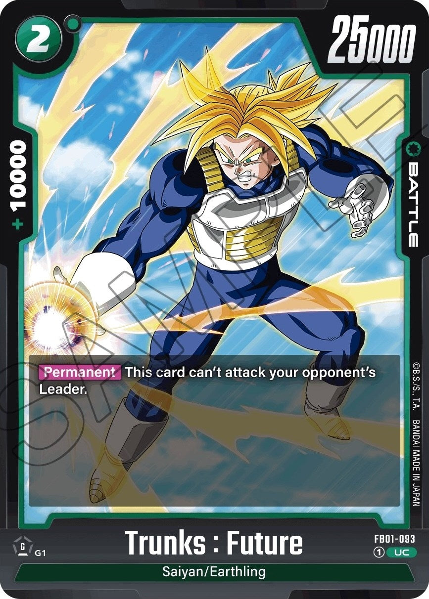 Image for Trunks : Future - FB01-093 (FB01-093) (FB01) - Dragon Ball Super: Fusion World