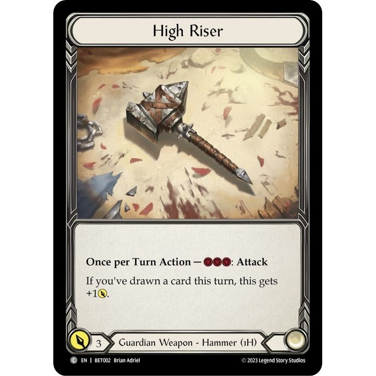 Image for High Riser (BET002) - Flesh and Blood TCG