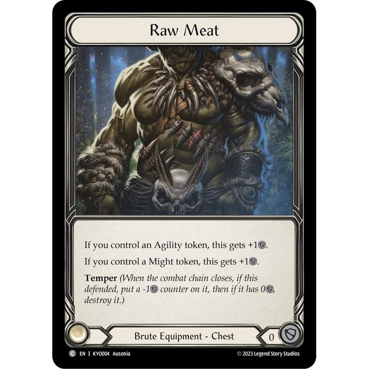 Image for Raw Meat (KYO004) - Flesh and Blood TCG