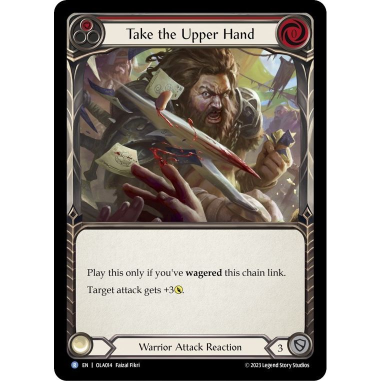 Image for Take the Upper Hand (Red) (OLA014) - Flesh and Blood TCG